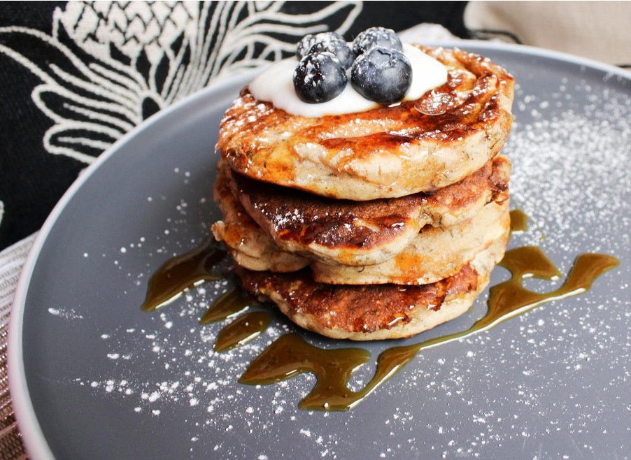Banana Protein Pancakes